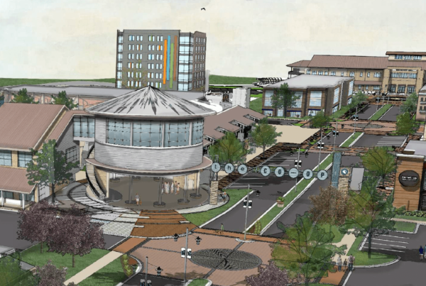 The Co-Op District, Rendering, The Co-Op District Landscape Designers, The Co-Op District, Silos, The Co-Op, Hutto, Hutto Texas, Shopping, Entertainment, Food